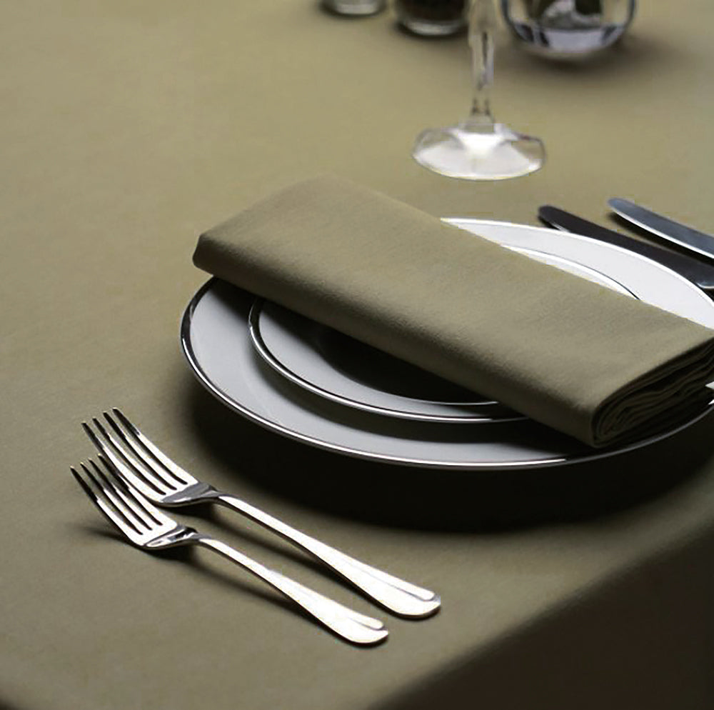 Servetten Olive Groen 51x51cm Treb SP