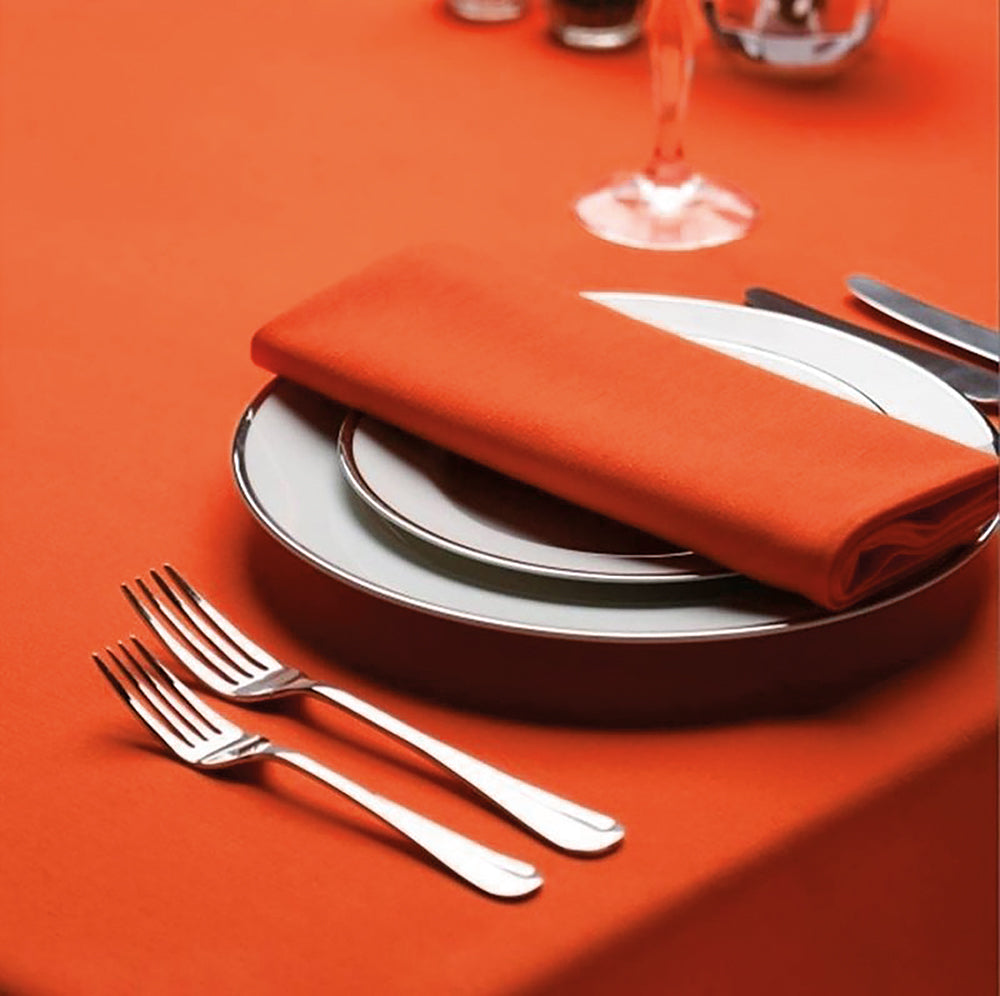 Servetten Tangerine Oranje 51x51cm Treb SP