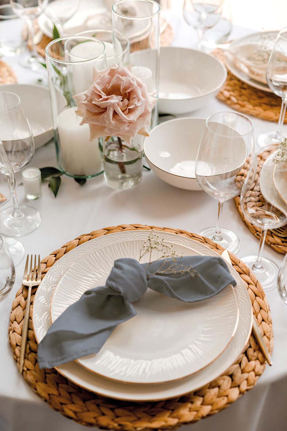 Servetten Antraciet Grijs 40x40cm Katoen - Treb X