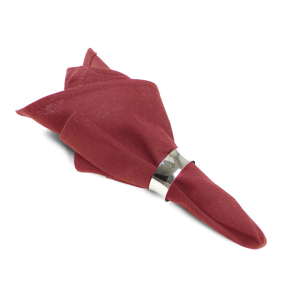 Servetten Bordeaux Rood 40x40cm Katoen - Treb X