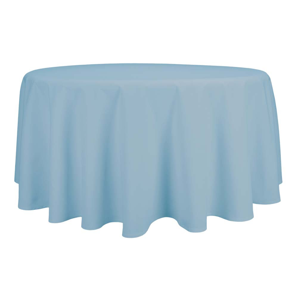 Tafelkleden Rond Duck Egg Blauw 132cm Ø - Treb SP