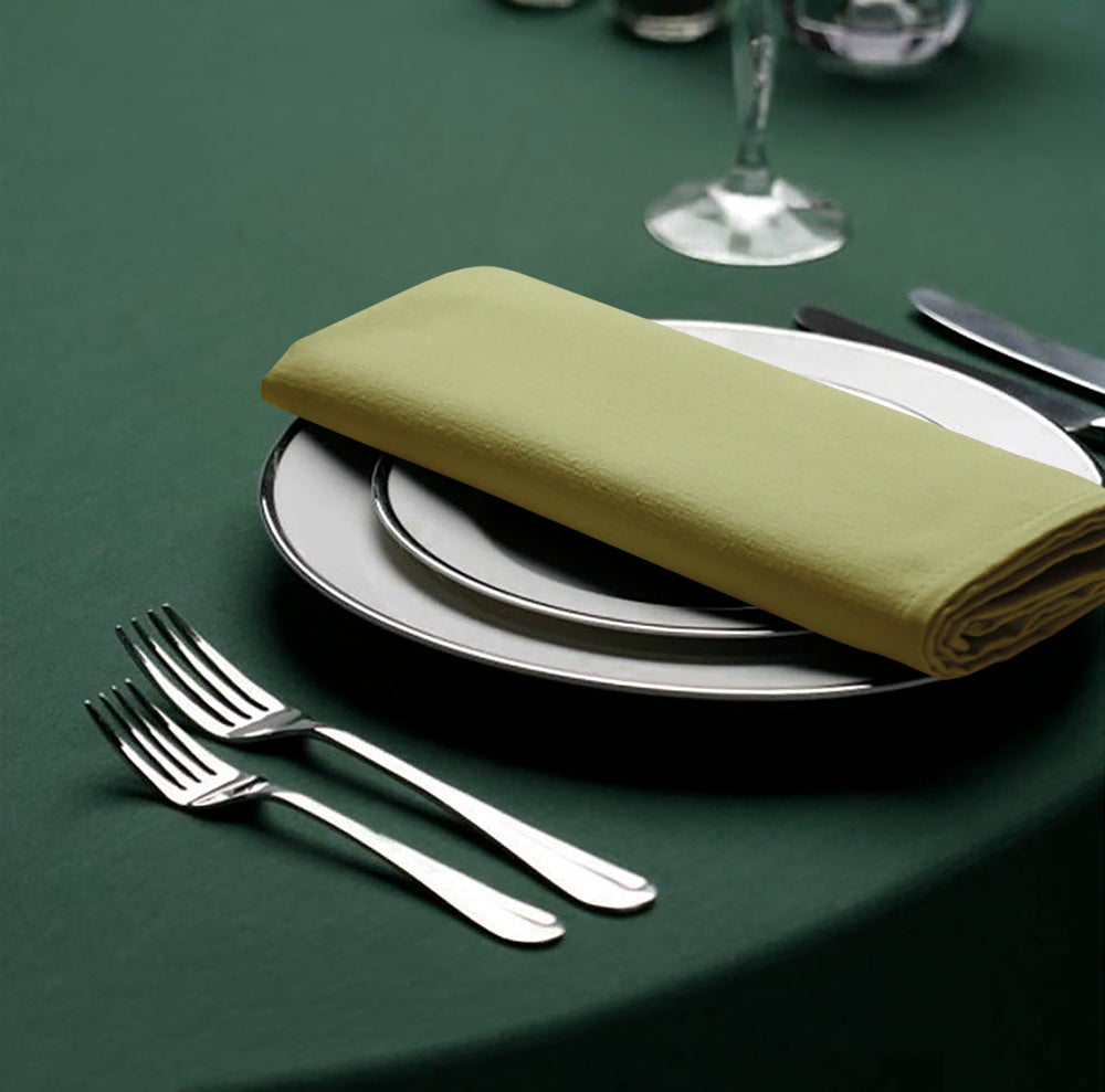 Tafelkleden Rond Forest Green Groen 178cm Ø - Treb SP