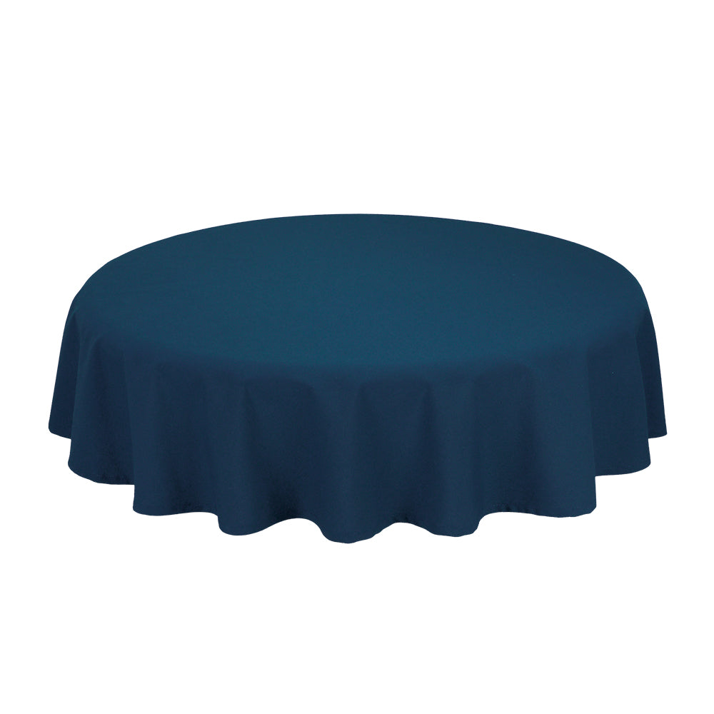 Tafelkleed Rond Navy Blauw 178cm Ø - Treb SP