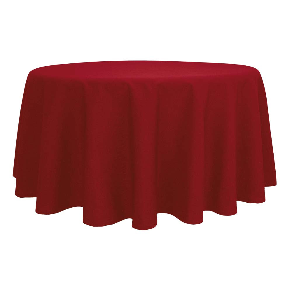 Tafelkleden Rond Red Rood 163cm Ø - Treb SP