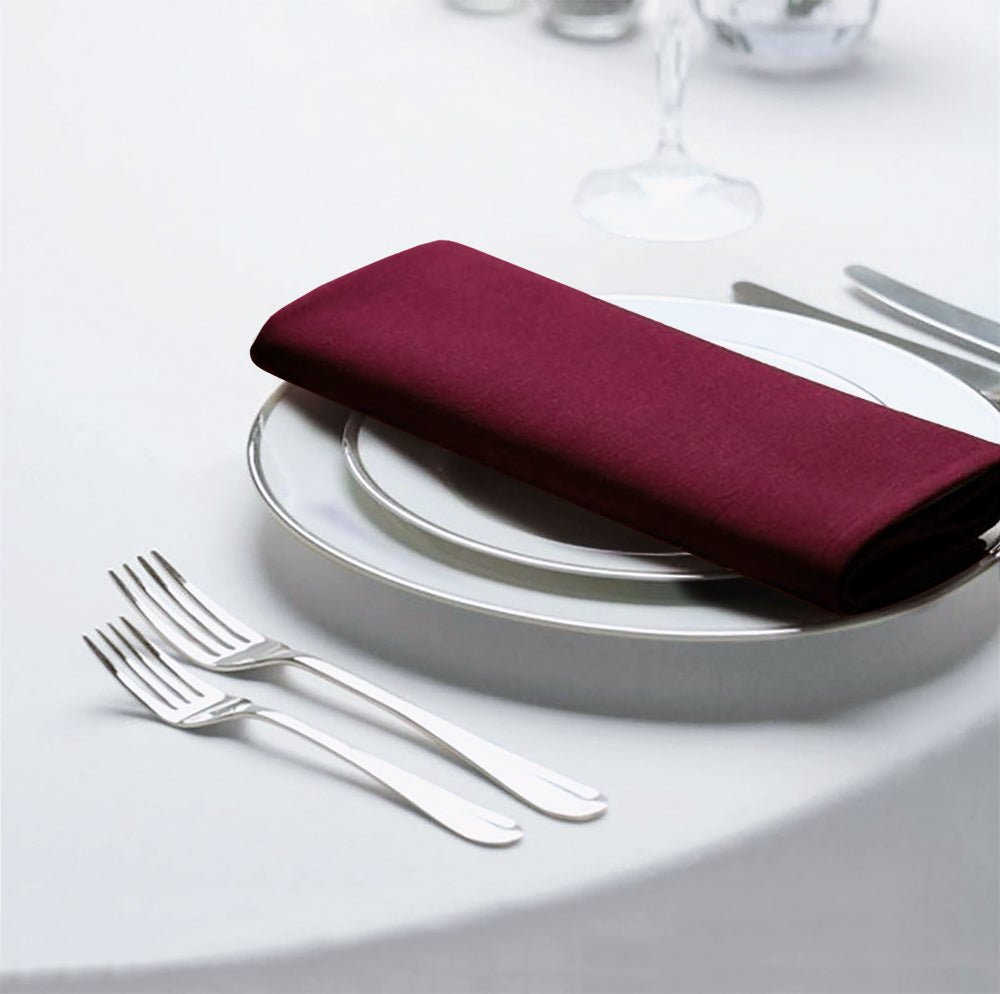 Tafelkleden Rond White Wit 330cm Ø - Treb SP