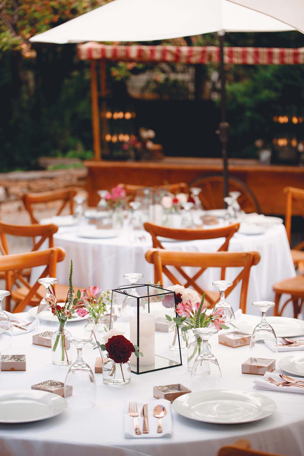 Tafelkleden Rond White Wit 330cm Ø - Treb SP