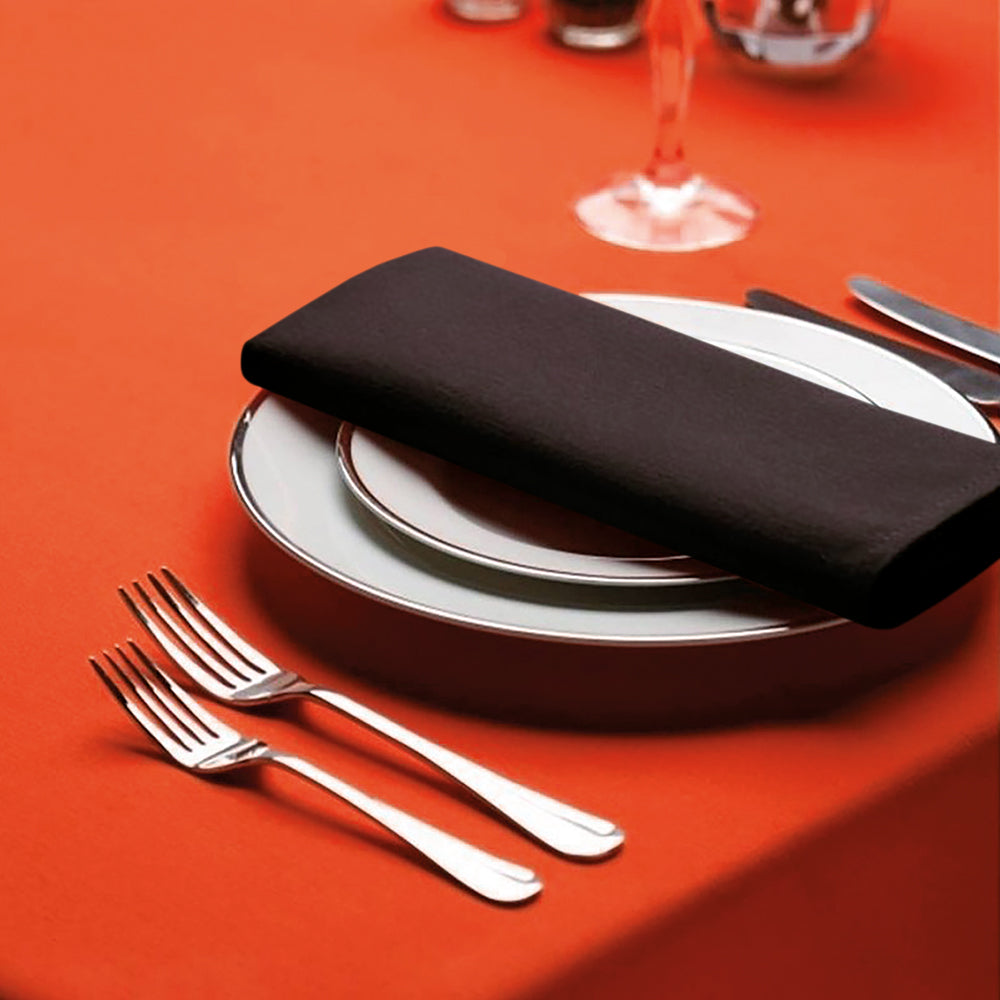 Tafelkleden Tangerine Oranje 114x114cm - Treb SP