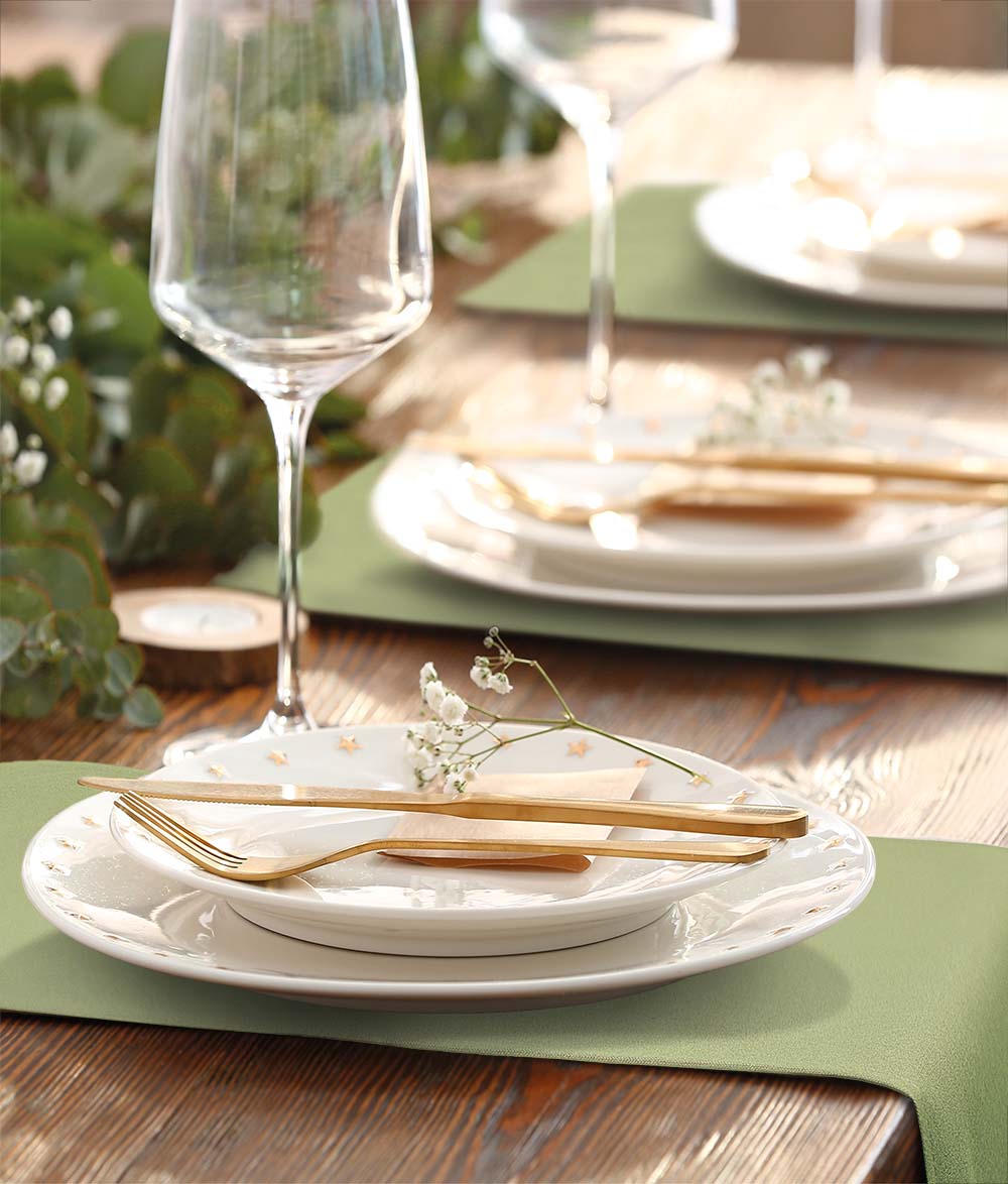 Tafellopers Kiwi Groen 30x132cm Treb SP