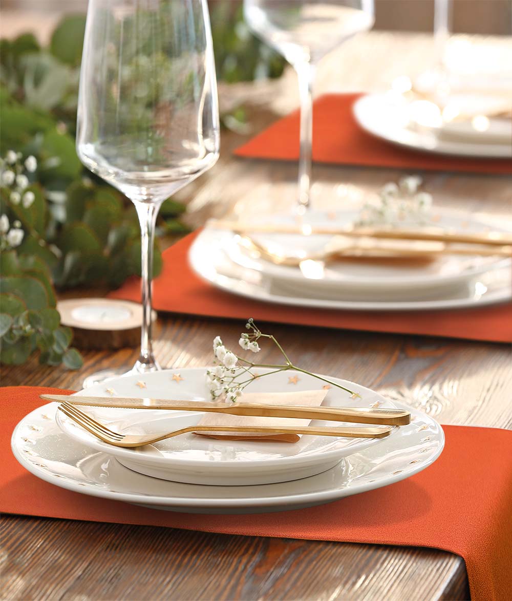 Tafellopers Tangerine Oranje 30x132cm Treb SP