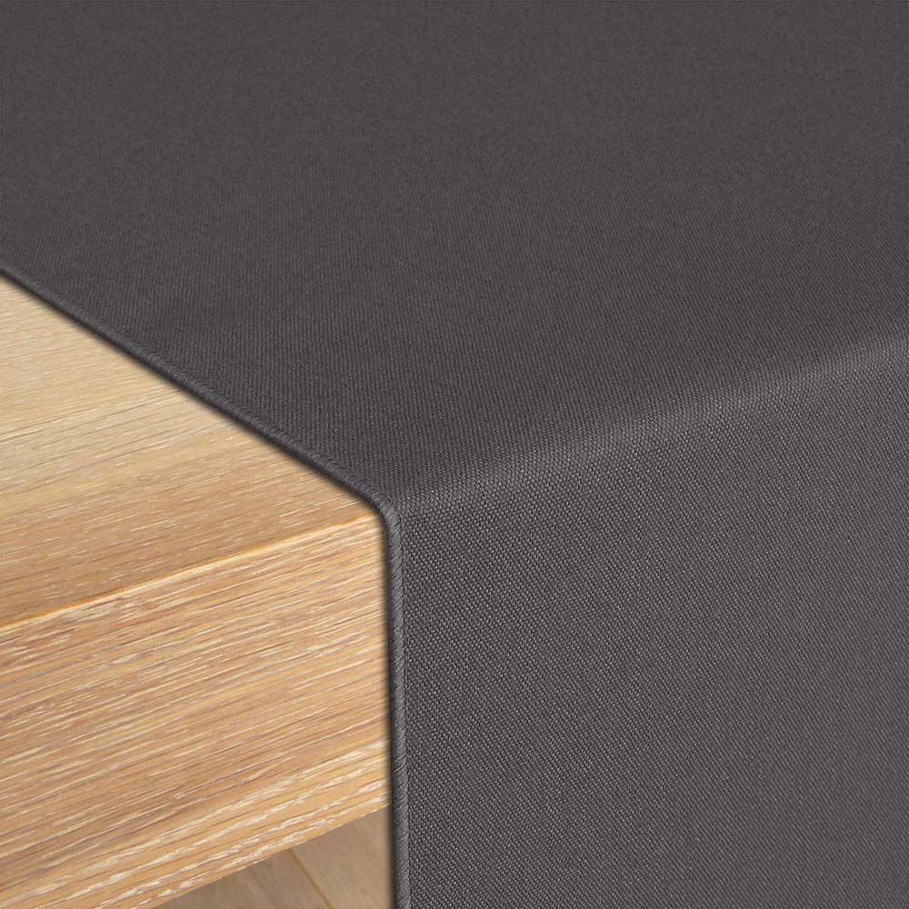 Tafellopers Pewter Grijs 30x132cm Treb SP