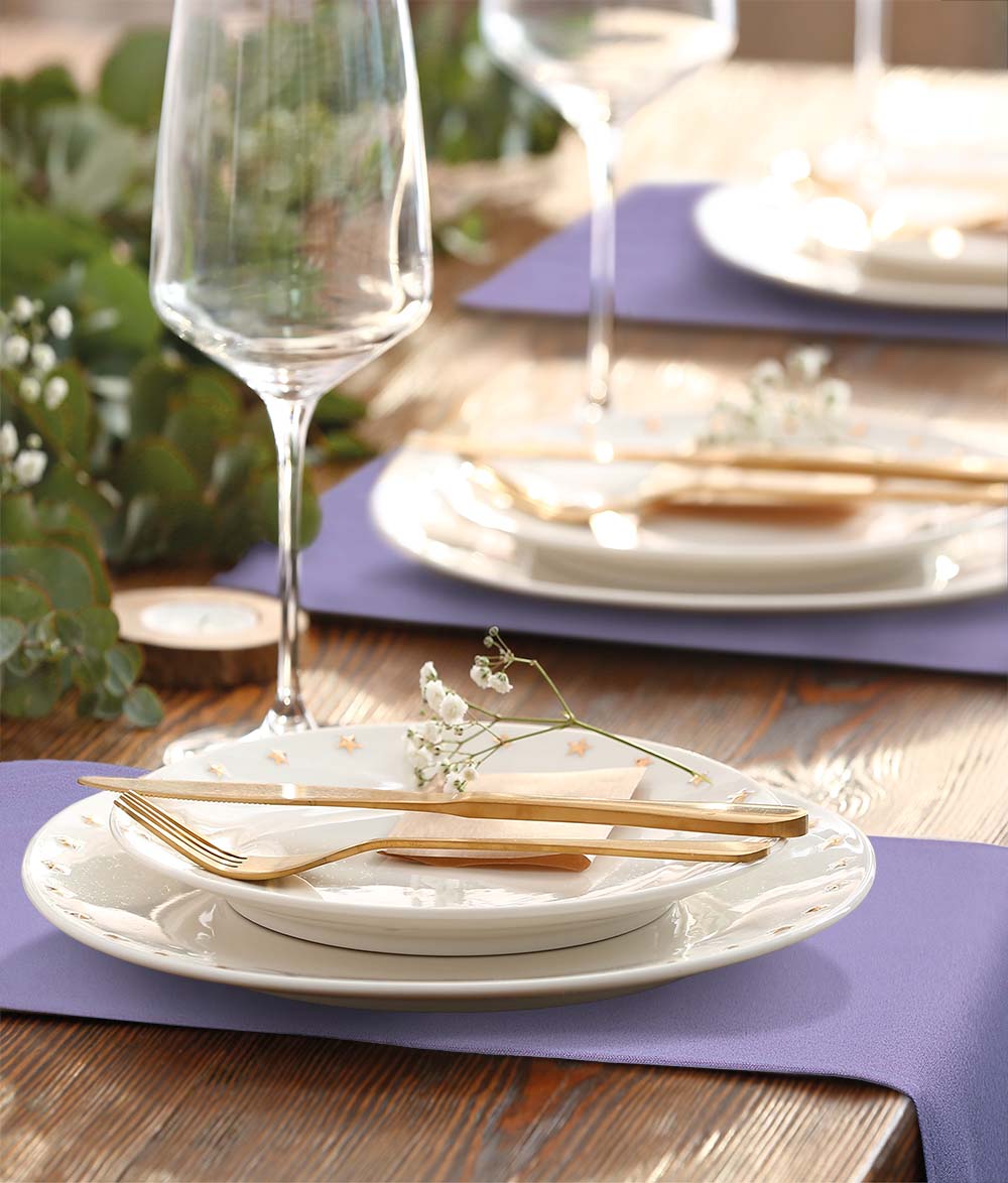 Tafellopers Violet Paars 30x132cm Treb SP