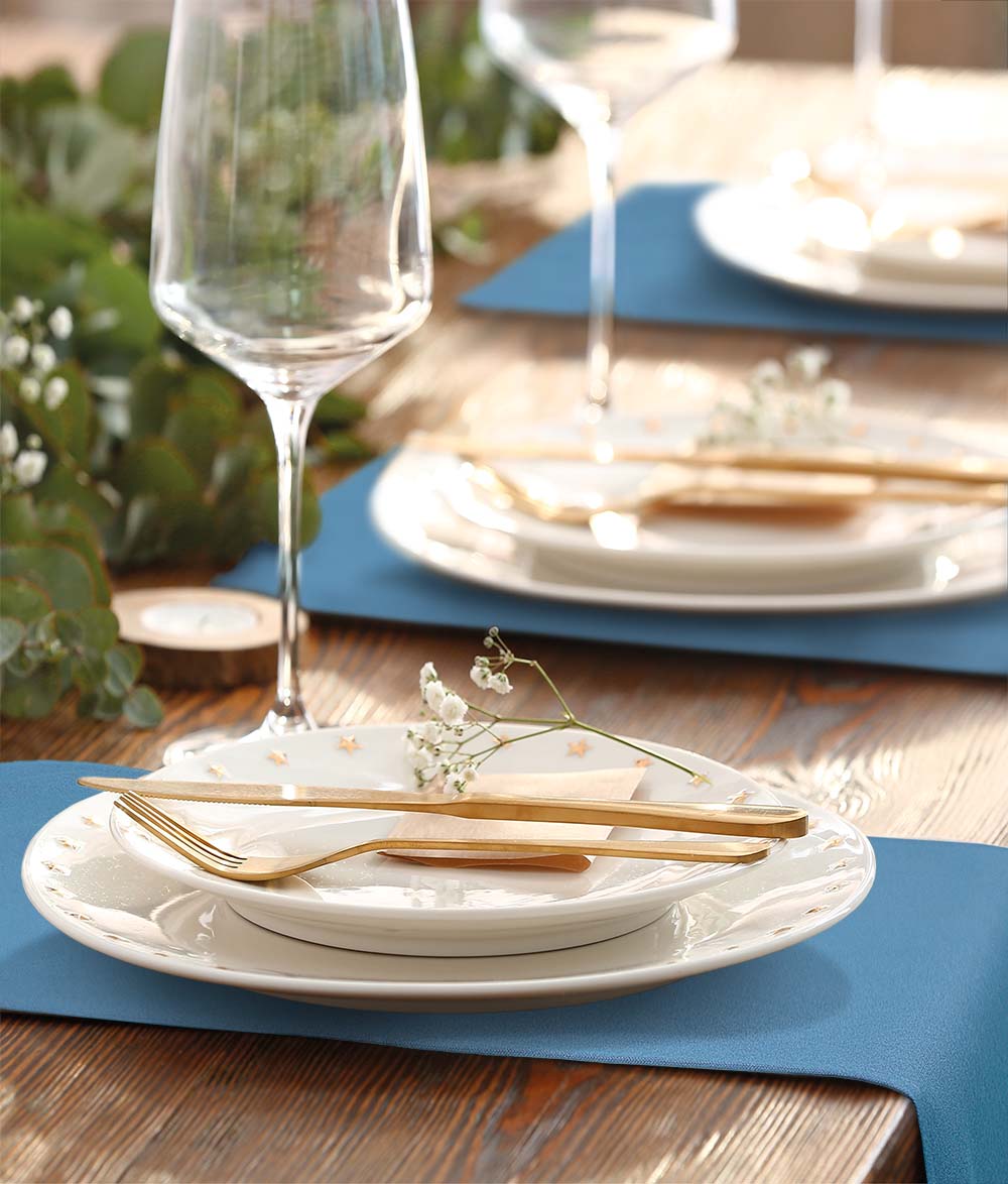 Tafellopers Wedgewood Blauw 30x132cm Treb SP